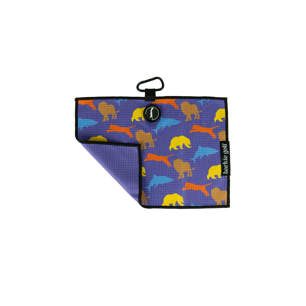 “The Greats” Kid Towel - Purple Pattern