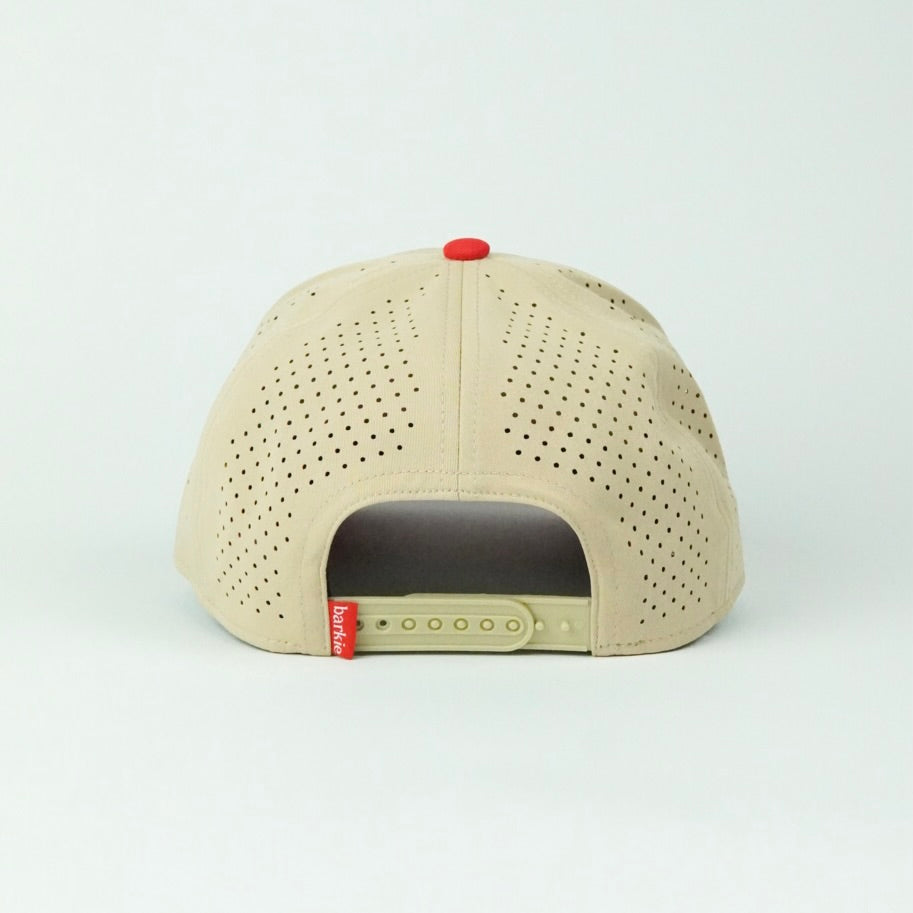 Birdie Performance Rope Hat - Tan/Red