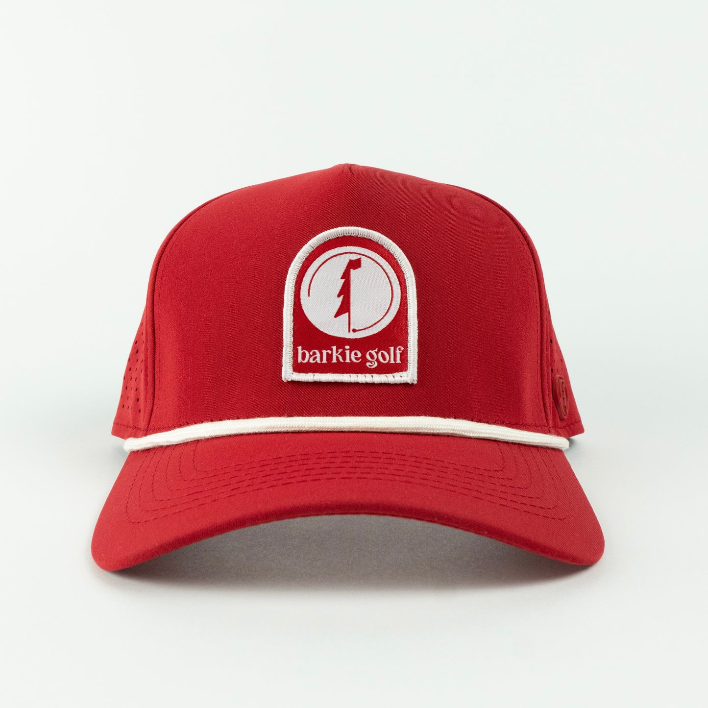 Barkie Patch Performance Rope Hat - Red