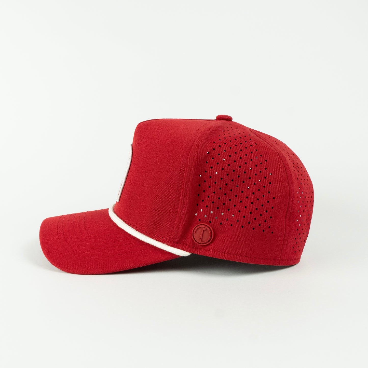 Barkie Patch Performance Rope Hat - Red