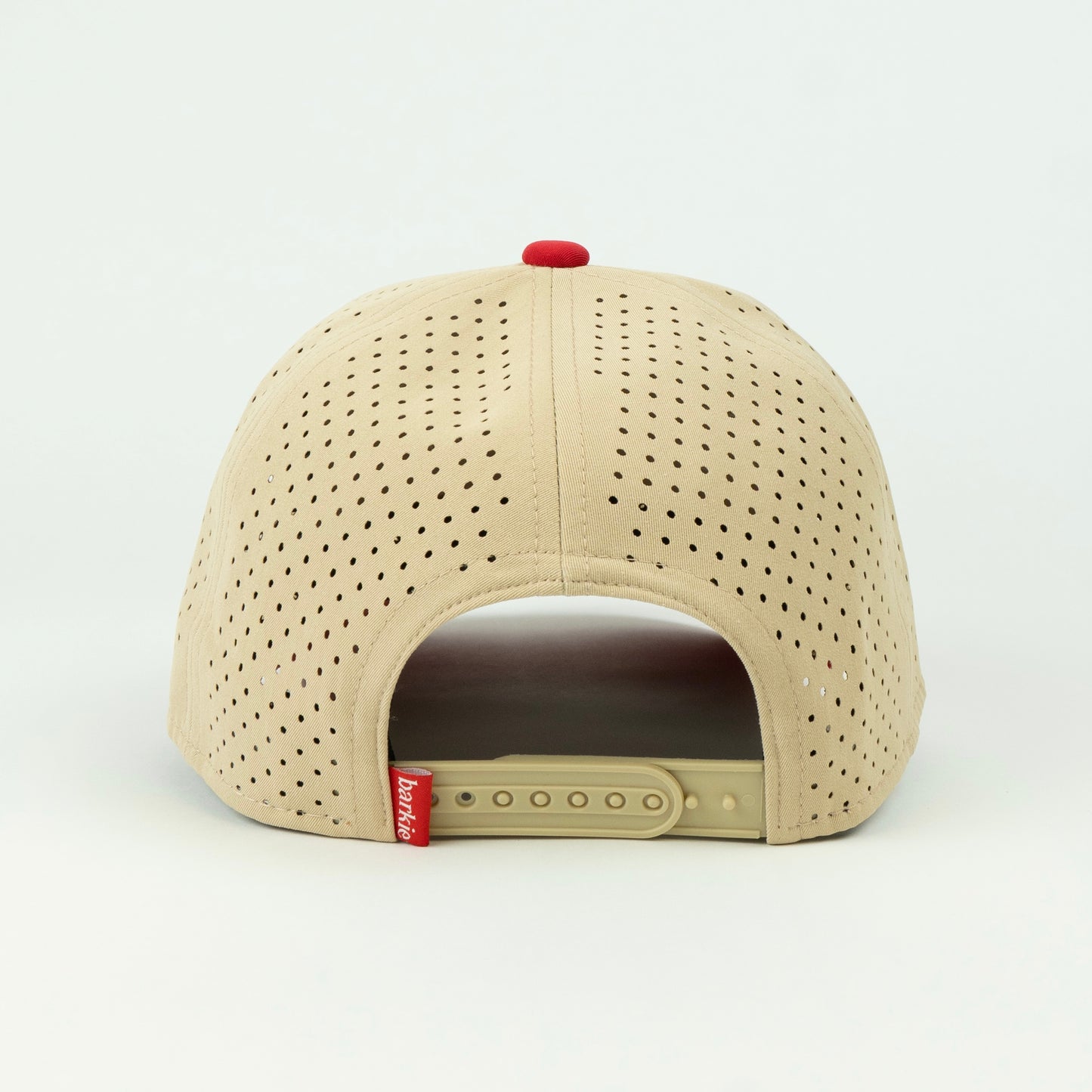 Birdie Performance (6 panel) Rope Hat - Tan/Red