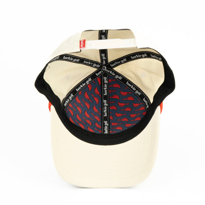 DBL Birdie Performance (6 panel) Rope Hat - Cream