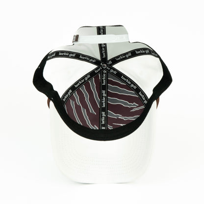 Bear Performance (6 panel) Rope Hat - White