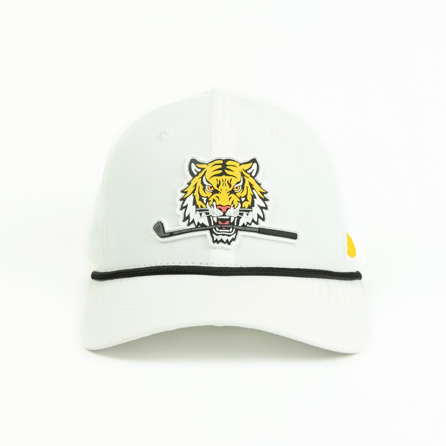 Tiger Performance (6 panel) Rope Hat - White