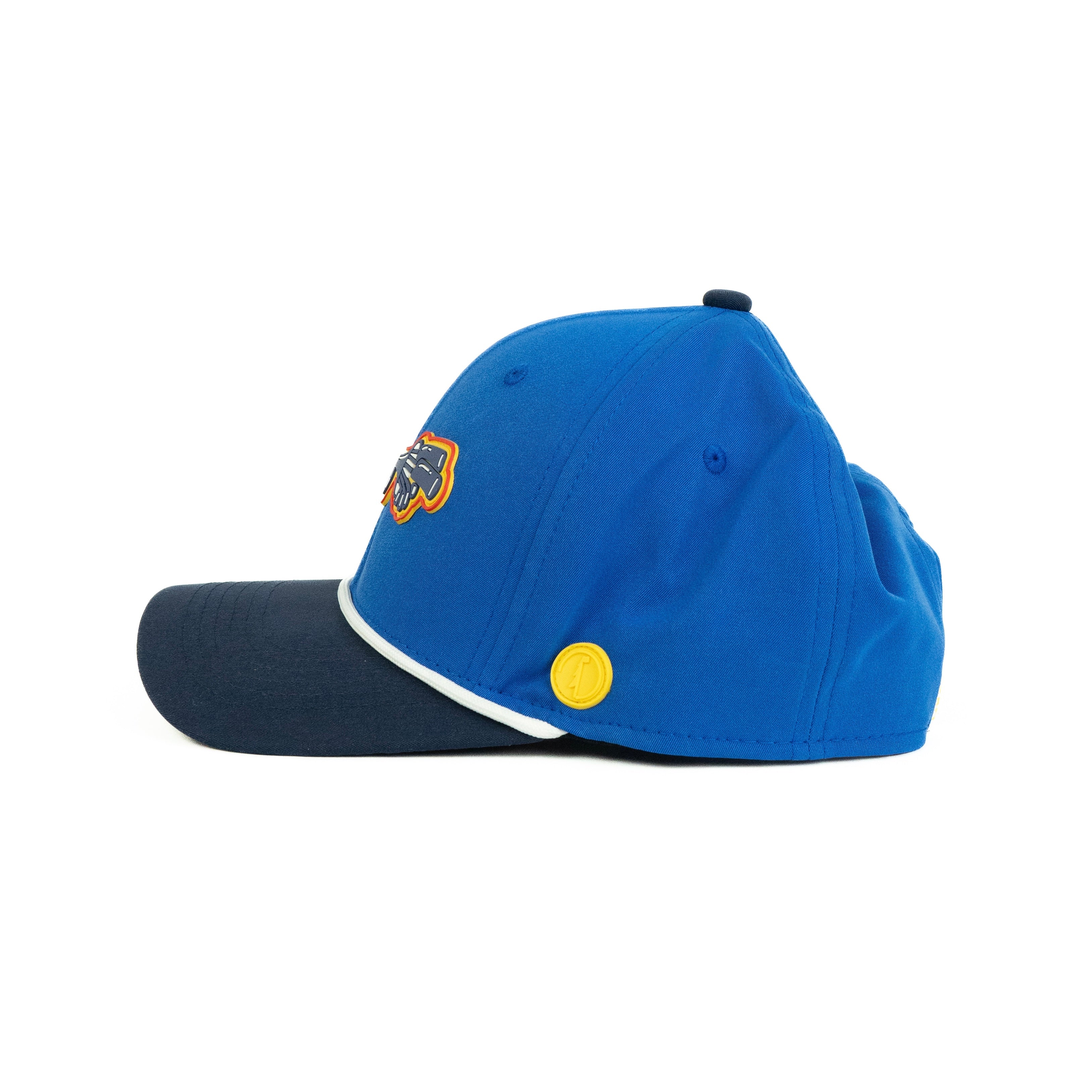 3drose LSP 164440?_ 1?Trumpet Player Wドラマーブルーイエローヴィンテージライトスイッチカバー 9jupf8b Trumpet Performance (6 panel) Rope Hat - Blue/Navy – Barkie Golf