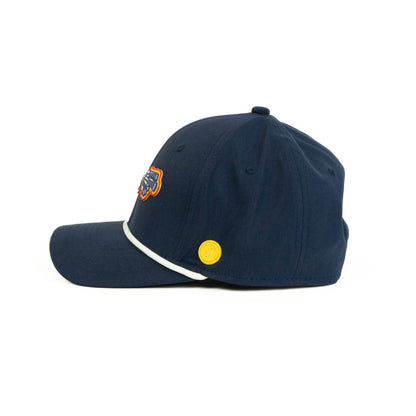 Trumpet Performance (6 panel) Rope Hat - Navy