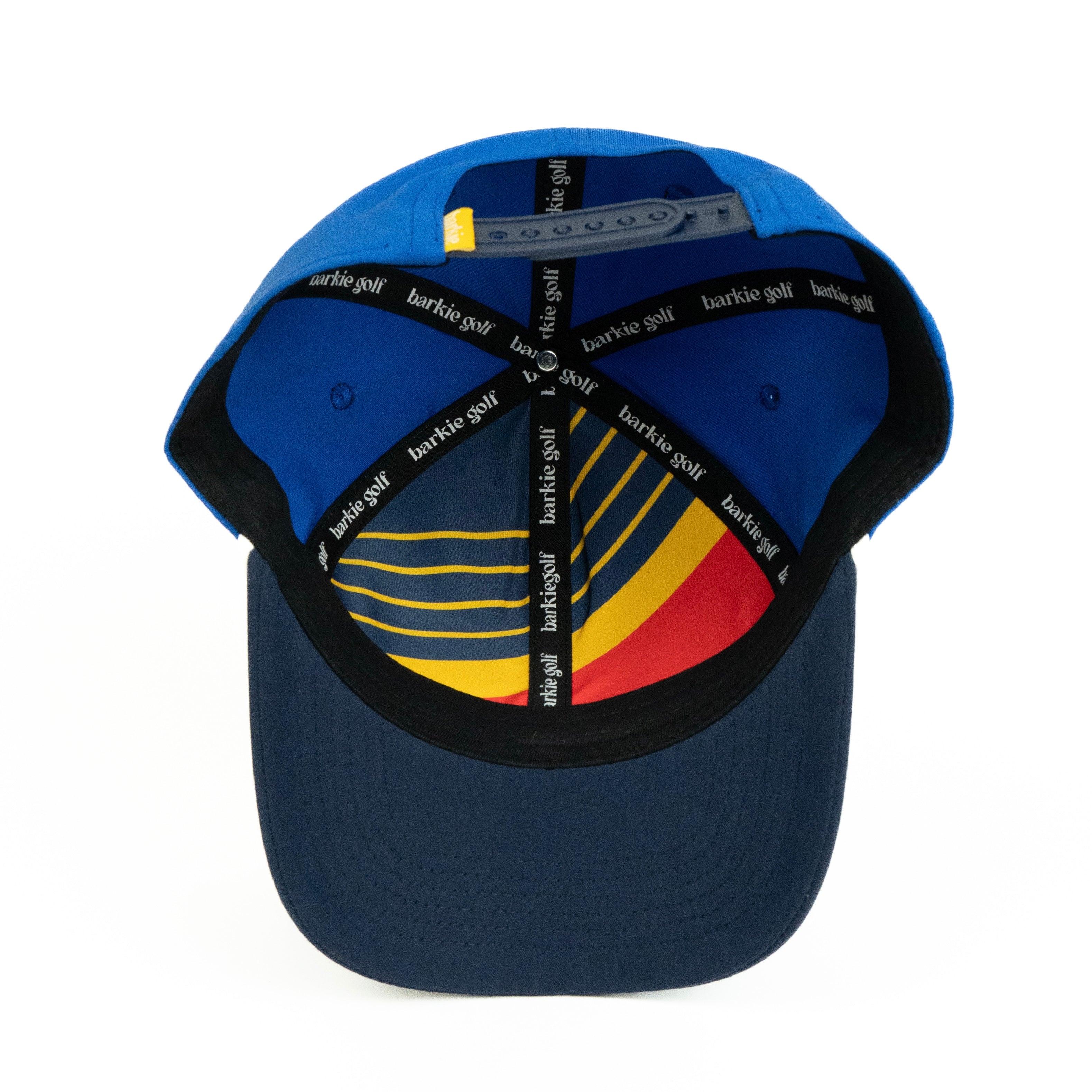 Trumpet Performance (6 panel) Rope Hat - Blue/Navy – Barkie Golf