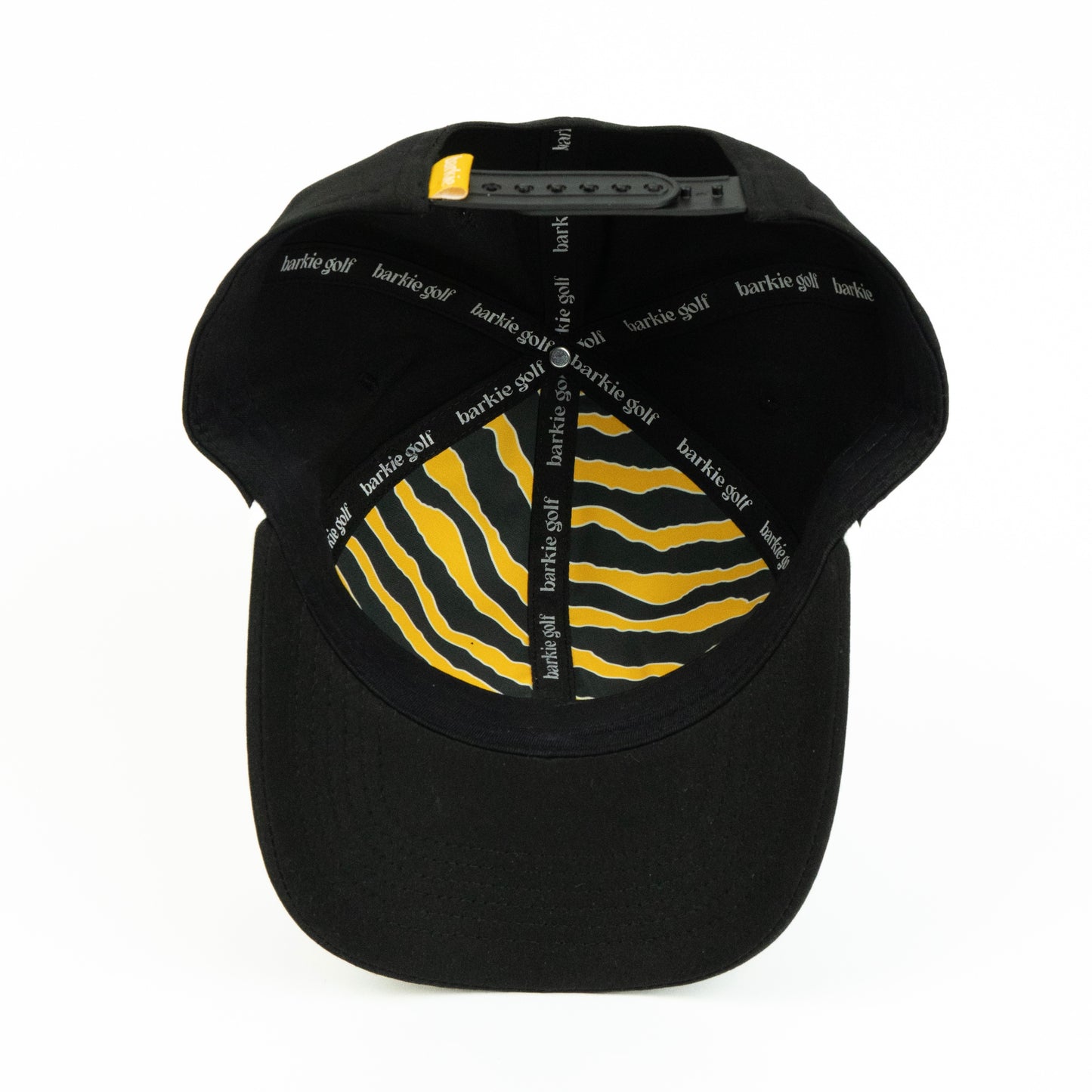 Tiger Performance (6 panel) Rope Hat - Black