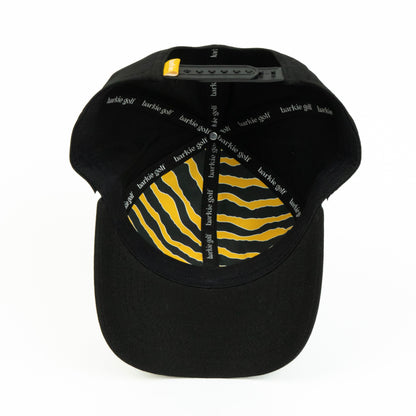 Tiger Performance (6 panel) Rope Hat - Black