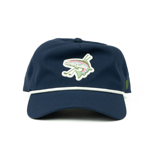 Trout Performance Rope Hat (Unstructured) - Navy
