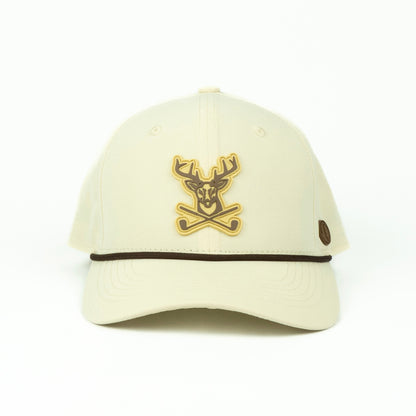 Buck Performance Rope Hat (6 panel) - Cream