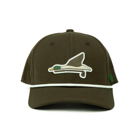 Duck Performance Rope Hat (6 panel) - Brown