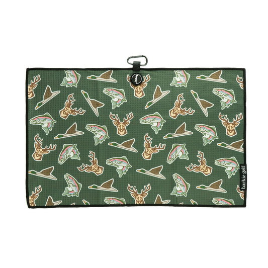 Sportsman Towel - Green