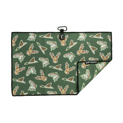 Sportsman Towel - Green