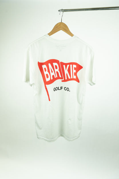 Barkie Flag T-Shirt - White