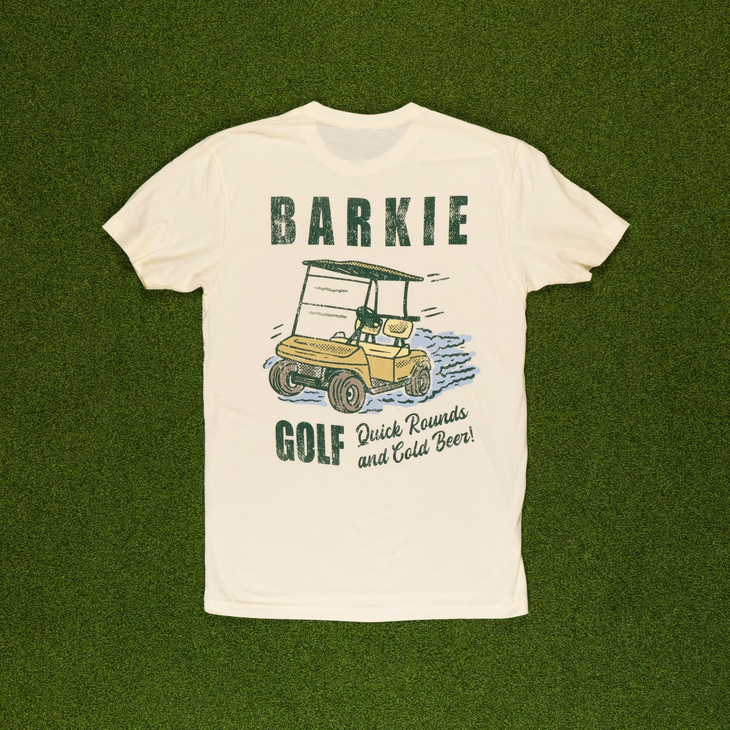 Quick Round T-Shirt - Cream