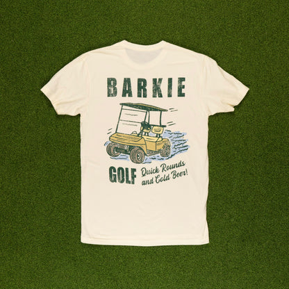 Quick Round T-Shirt - Cream