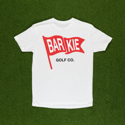 Barkie Flag T-Shirt - White