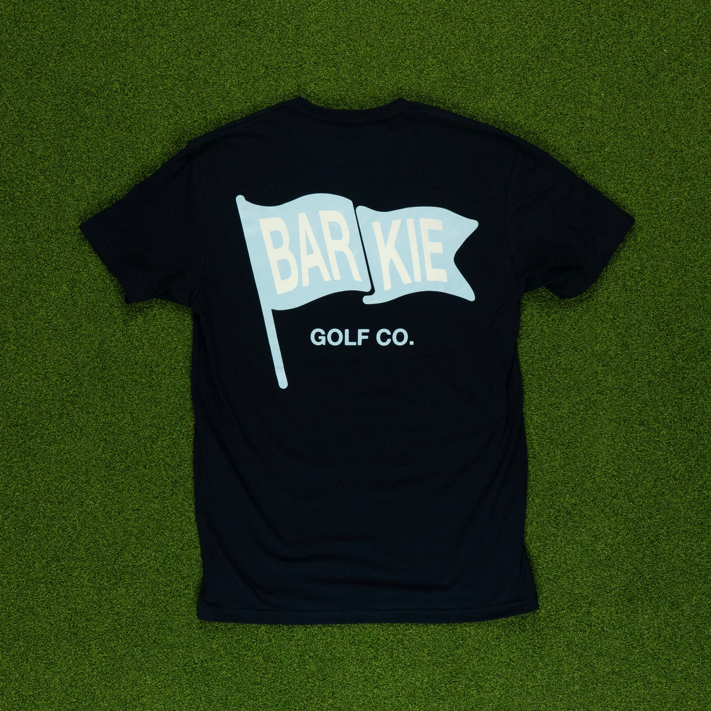 Barkie Flag T-Shirt - Navy