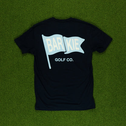 Barkie Flag T-Shirt - Navy