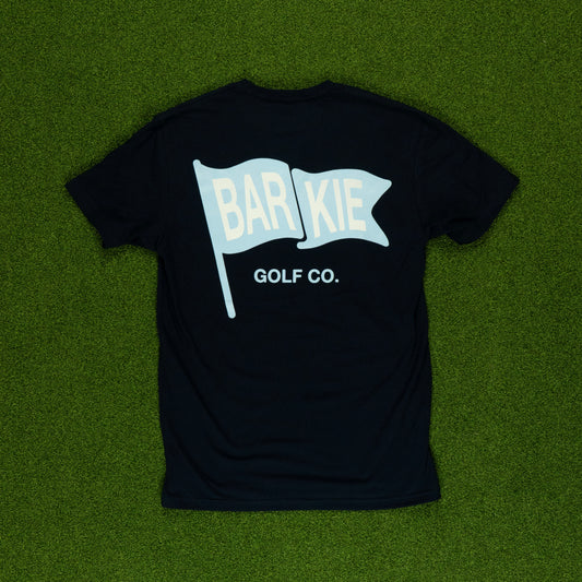 Barkie Flag T-Shirt - Navy