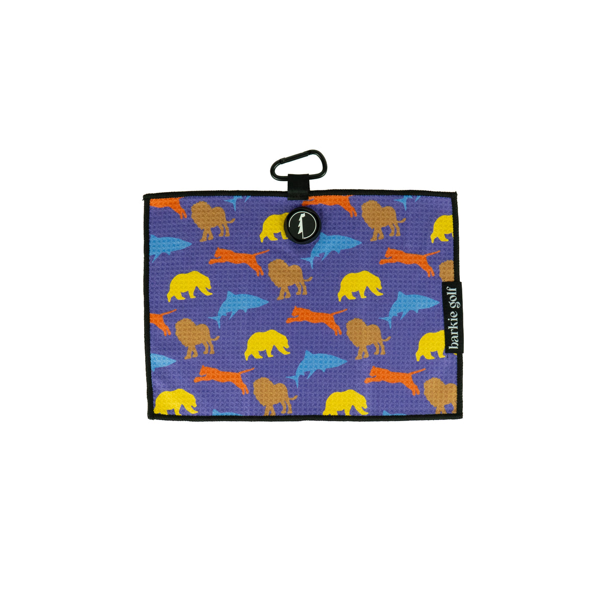 “The Greats” Kid Towel - Purple Pattern