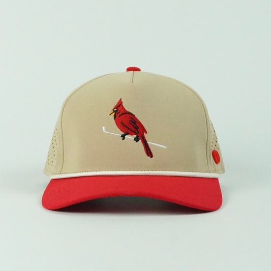 Birdie Performance Rope Hat - Tan/Red