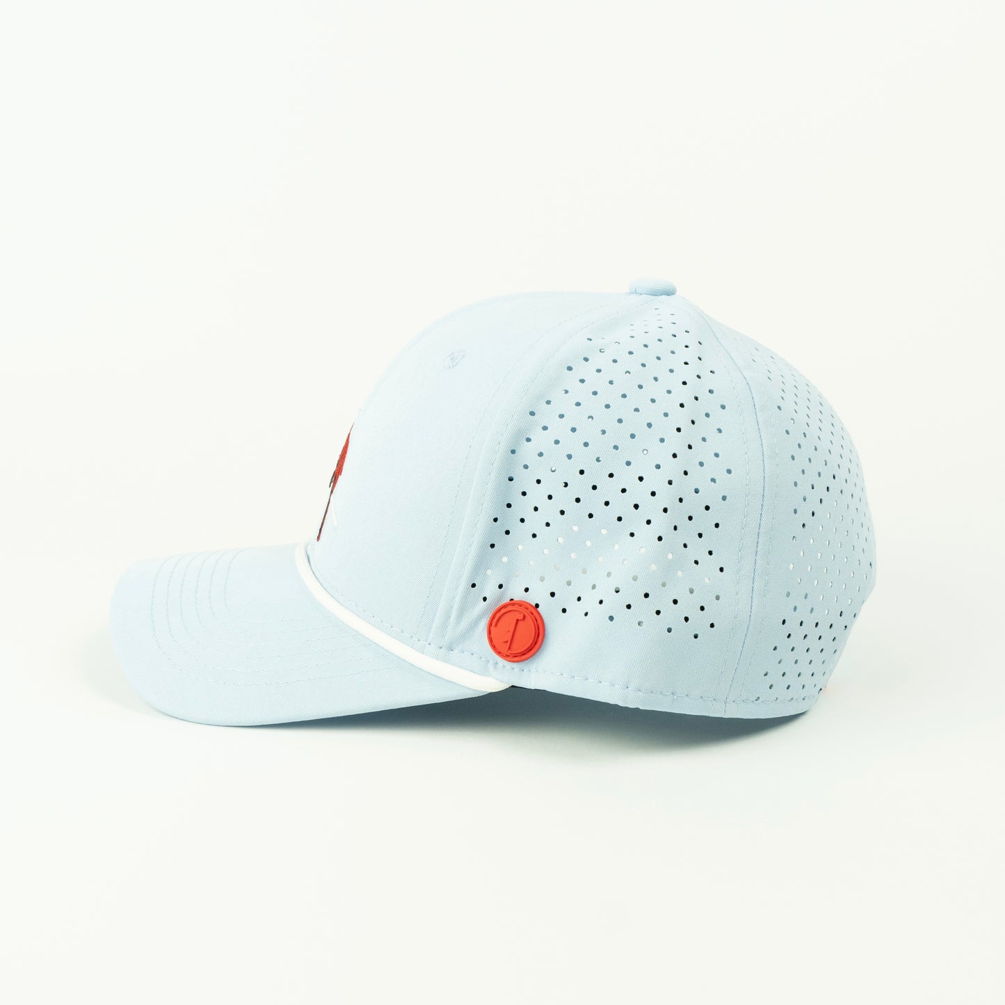 Birdie Performance (6 panel) Rope Hat - Powder Blue