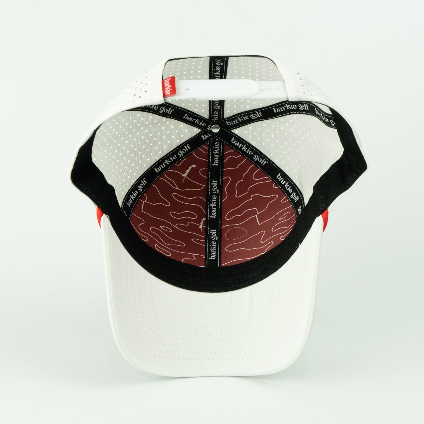 Birdie Performance (6 panel) Rope Hat - White
