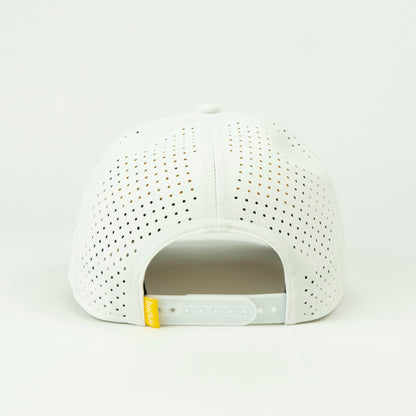 Big Stick Performance (6 panel) Rope Hat - White