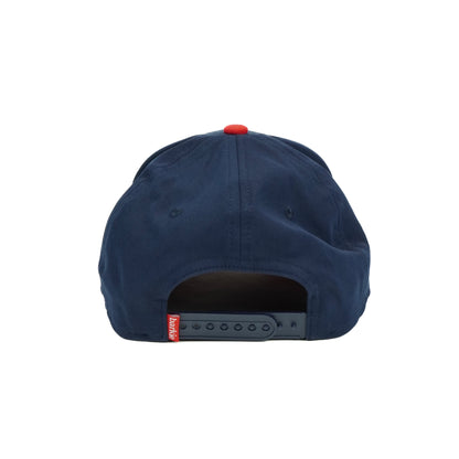 DBL Birdie Performance Rope Hat - Navy/Red