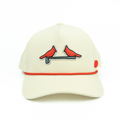 DBL Birdie Performance Rope Hat - Cream