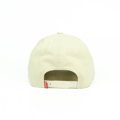 DBL Birdie Performance (6 panel) Rope Hat - Cream