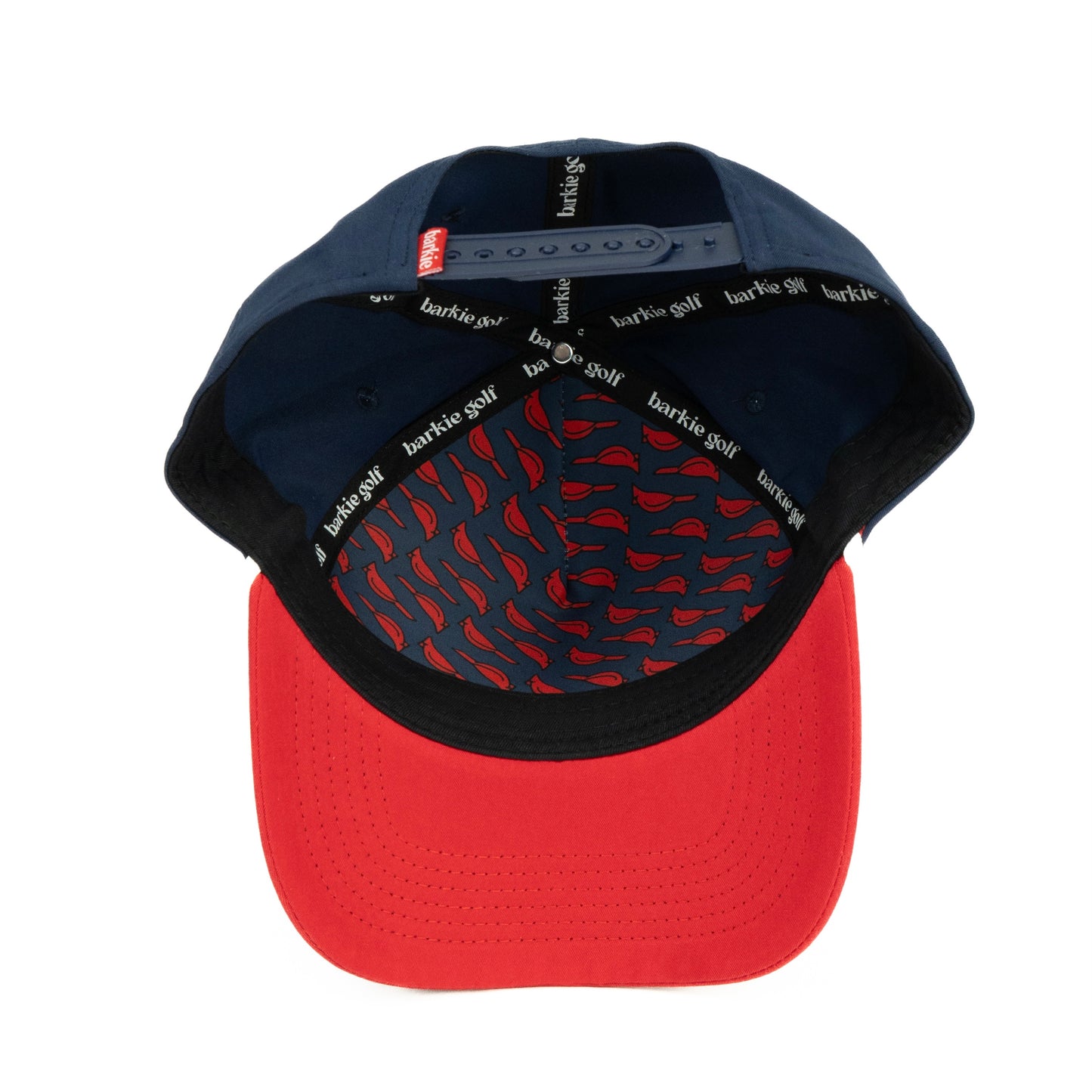 DBL Birdie Performance Rope Hat - Navy/Red